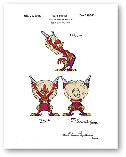 425x529 panchito pistoles rooster cartoon character drawing - Rooster Cartoon Drawing