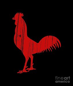 254x300 Black Rooster Drawings Fine Art America - Rooster Drawings Images