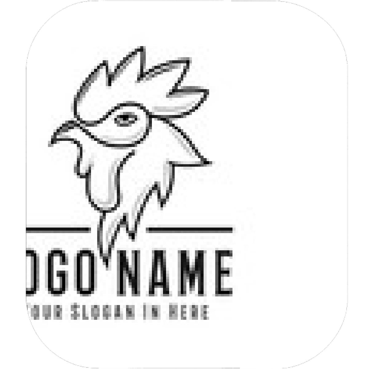 1200x1200 Designs Mein Mousepad Design Mousepad Selbst Designen - Rooster Head Drawing