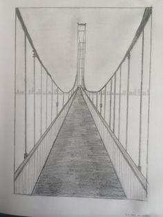 Rope Bridge Drawing