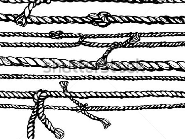 640x480 drawn rope knot drawing - Rope Knot Drawing