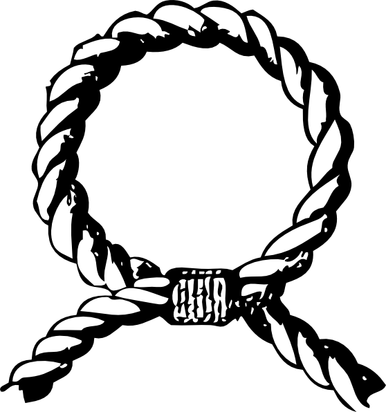 558x596 rope knot graphic black and white stock huge freebie! download - Rope Knot Drawing