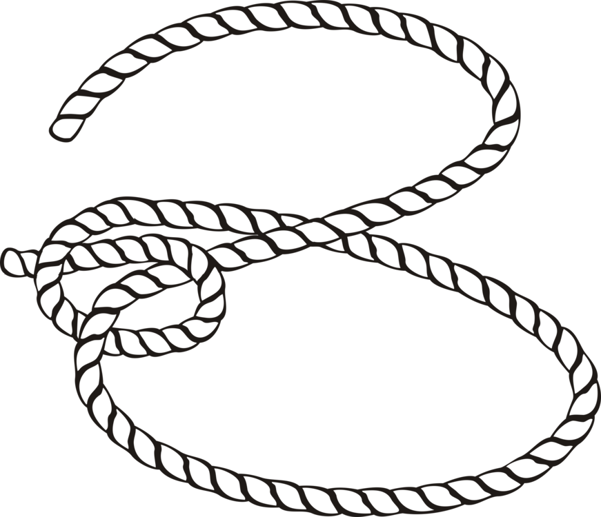 871x750 lasso drawing cowboy computer icons rope cc0 - Rope Line Drawing