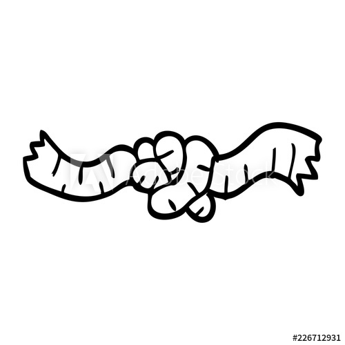 500x500 line drawing cartoon rope knot - Rope Line Drawing