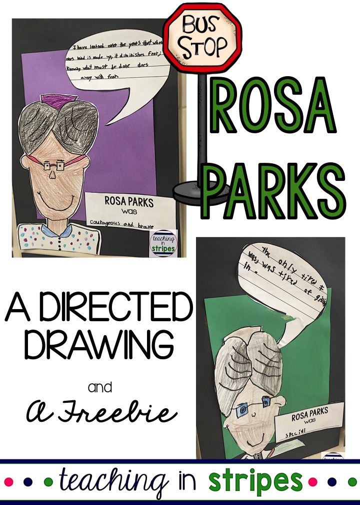 720x1008 rosa parks a directed drawing and a freebie - Rosa Parks Bus Drawing
