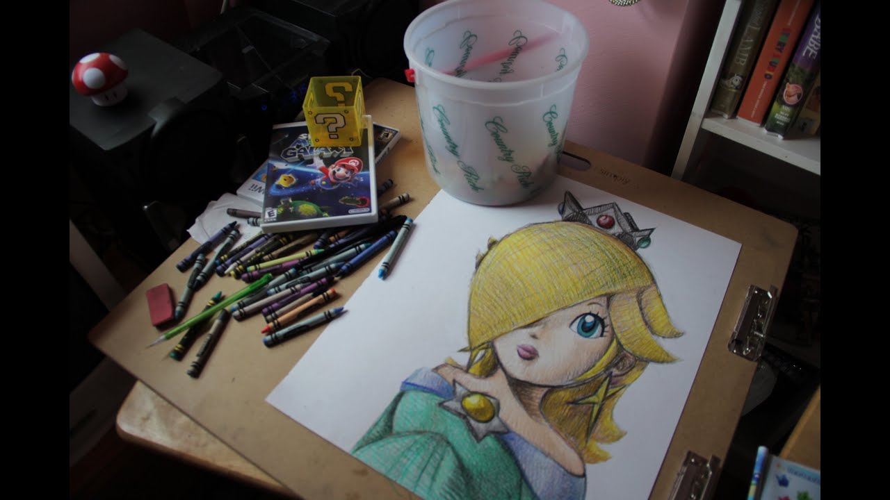 1280x720 Rosalina - Rosalina Drawing