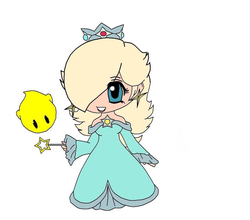 1024x900 chibi frozen princess rosalina chibi in ms paint drawing chibi art - Rosalina Drawing