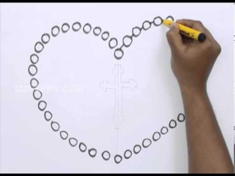 Rosary Beads Drawing At PaintingValley.com | Explore Collection Of ...