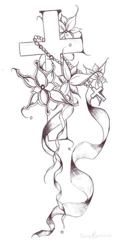 236x494 huge collection of 'rosary beads drawing' download more than - Rosary Drawing