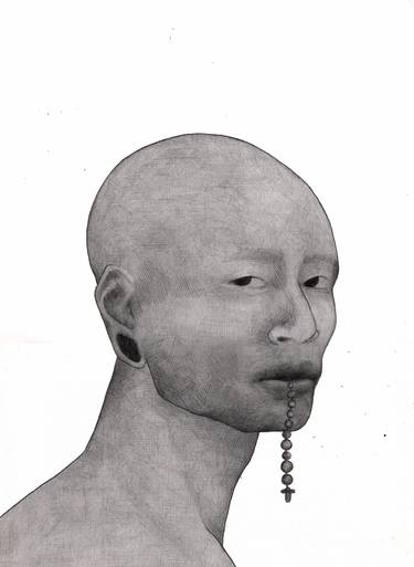 375x513 Queering The Rosary Drawing - Rosary Drawing