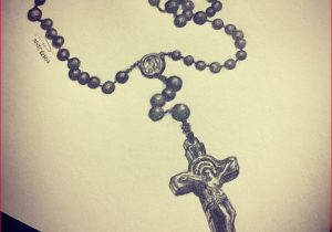 300x210 rosary drawing rosary tattoos ink - Rosary Drawing