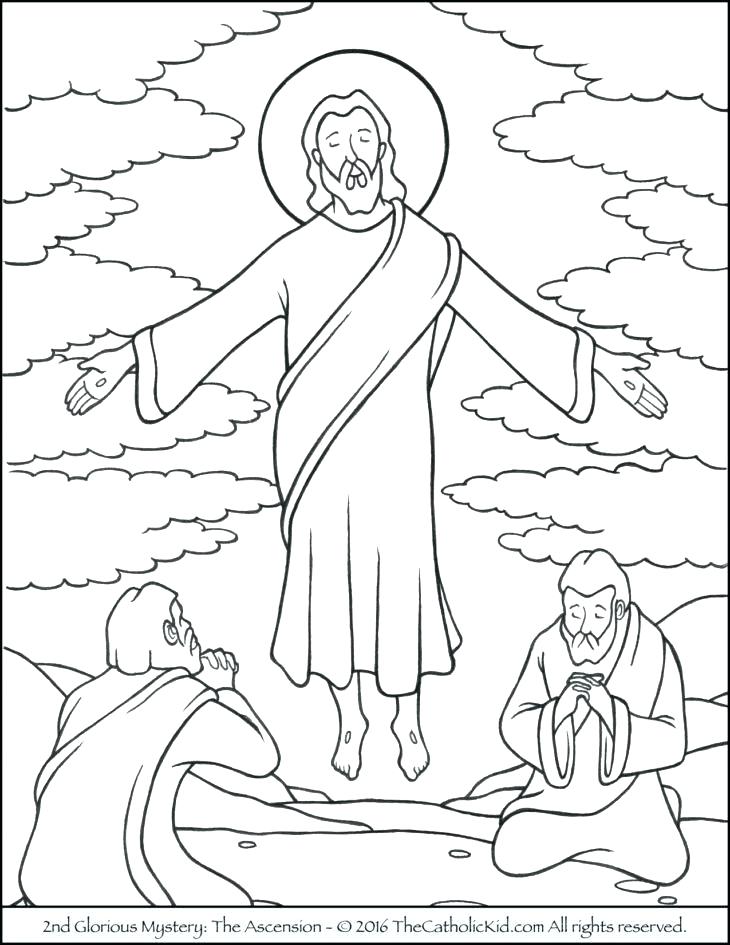 730x945 Rosary Drawing Pictures At Free For Personal Use Coloring - Rosary Drawing