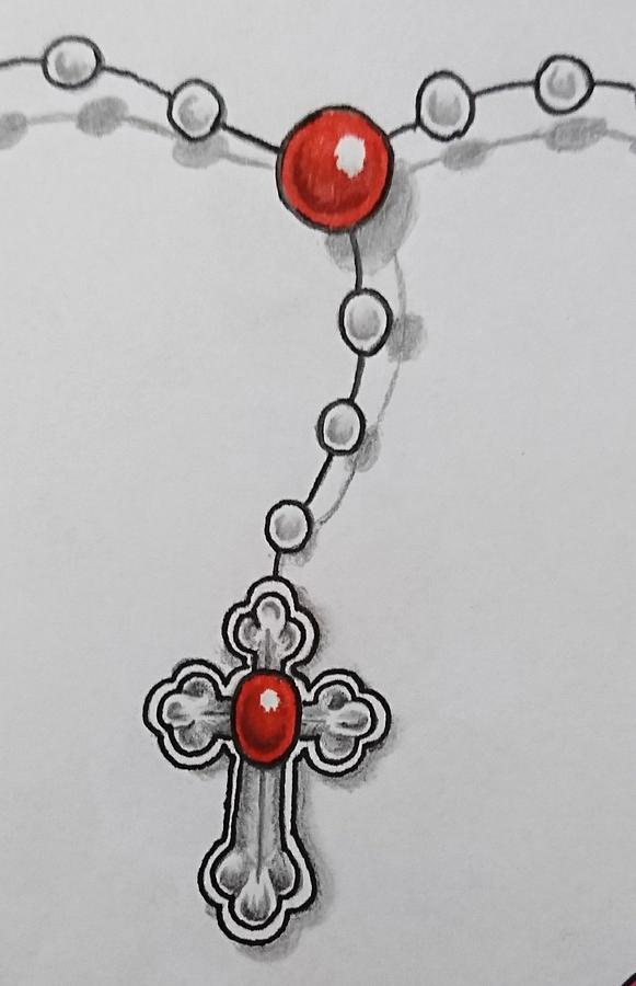 Rosary Drawing at Explore collection of Rosary Drawing