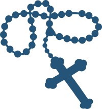 200x213 Collection Of Free Bible Drawing Rosary Download On Ui Ex - Rosary Drawing Pictures