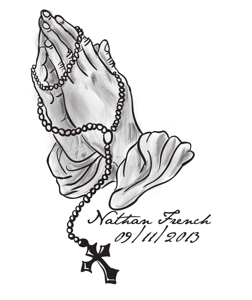 1016x1209 Drawing Outlines Rosary Necklace For Free Download - Rosary Drawing Pictures