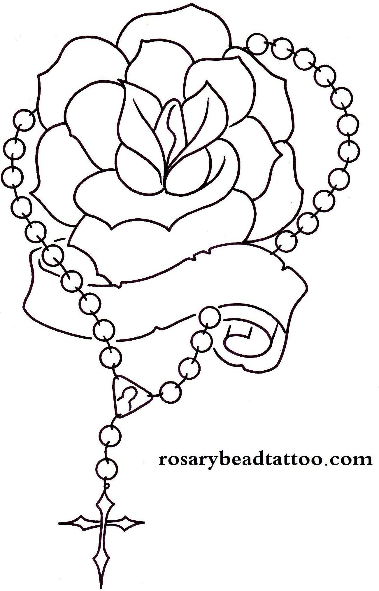 1300x2025 rosary drawings rose tattoo,banner tattoo,rosary tattoo,name - Rosary Drawing Pictures