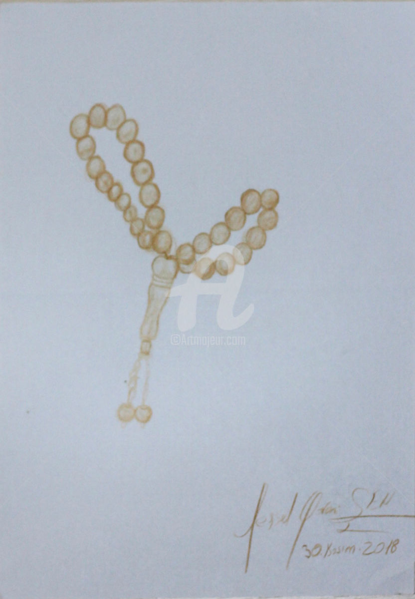 832x1200 Tesbih - Rosary Drawing Pictures