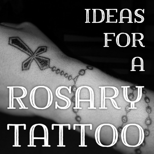 520x520 rosary bead tattoo ideas, designs, and meanings tatring - Rosary Tattoo Drawing
