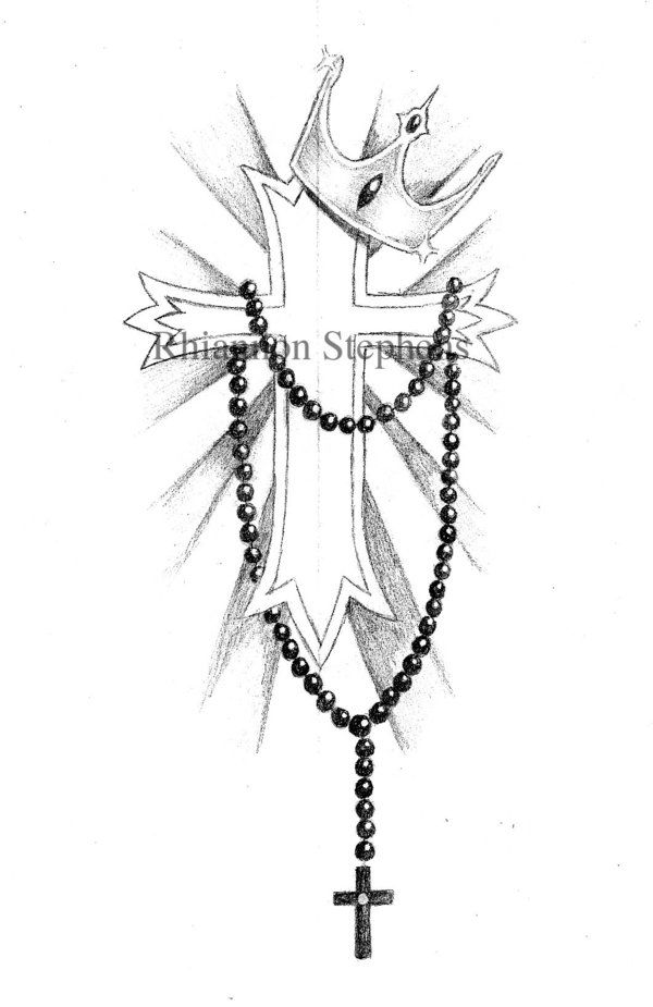 600x925 rosary tattoo designs for women tats tattoo designs, tattoo - Rosary Tattoo Drawing