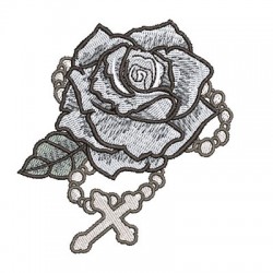 250x250 Rosaries - Rose And Rosary Drawing