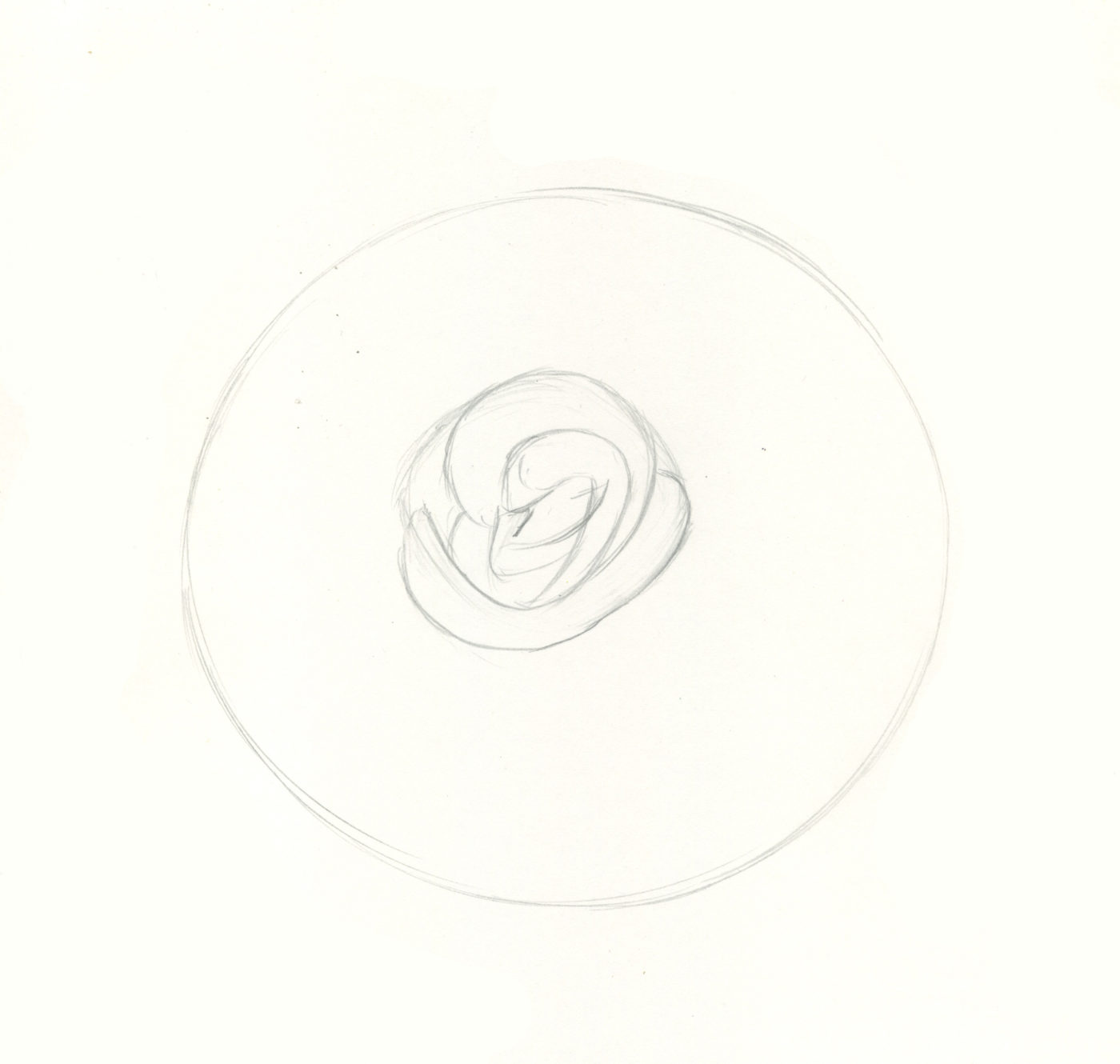 1400x1330 how to draw roses an easy and complete step - Rose Drawing Step By Step