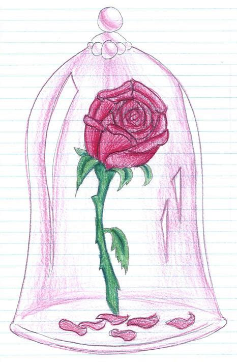 466x711 beauty and the beast rose drawing best beauty and the beast - Rose From Beauty And The Beast Drawing