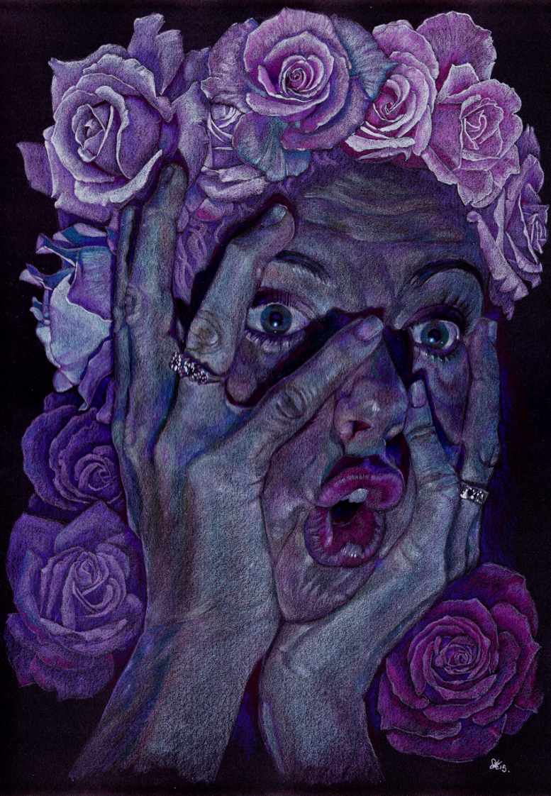 777x1122 Rose Head Steemit - Rose Head Drawing