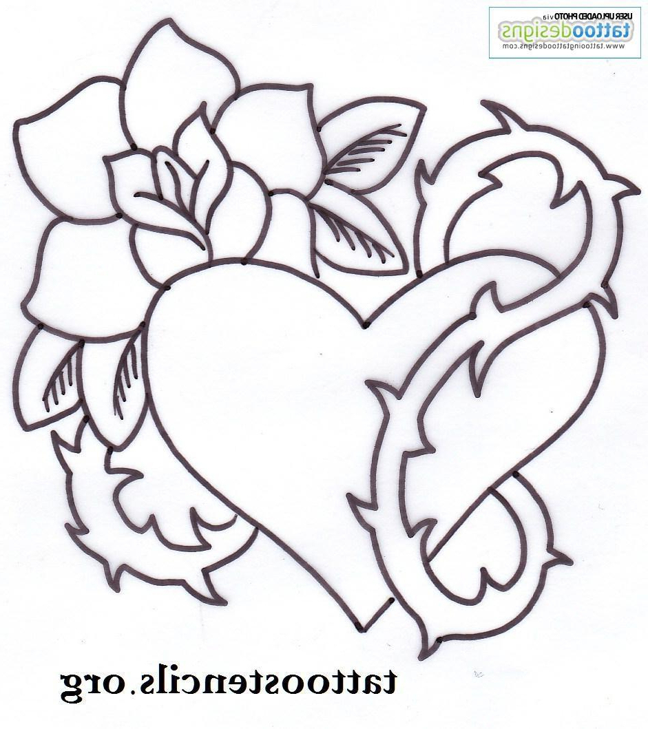 Rose Outline Drawing at PaintingValley.com | Explore collection of Rose