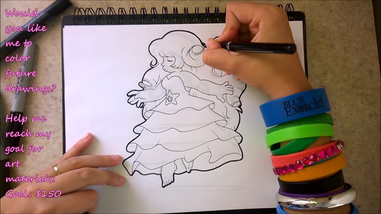 Rose Quartz Drawing at Explore collection of Rose