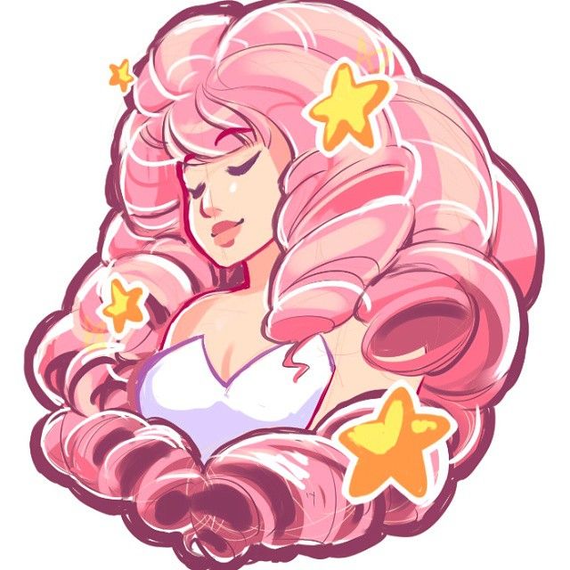 640x640 I Love Mama Universe U - Rose Quartz Drawing