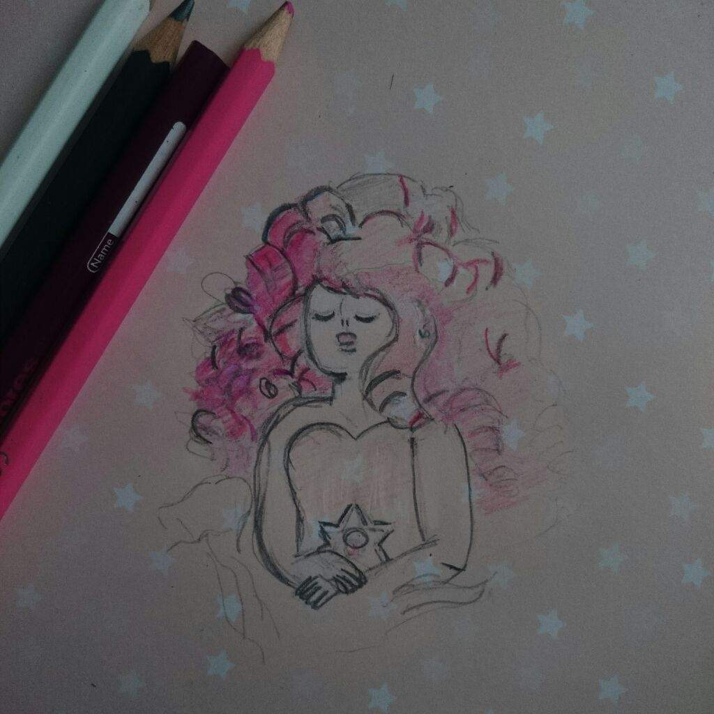 1024x1024 Rose Quartz Drawing Cartoon Amino - Rose Quartz Drawing