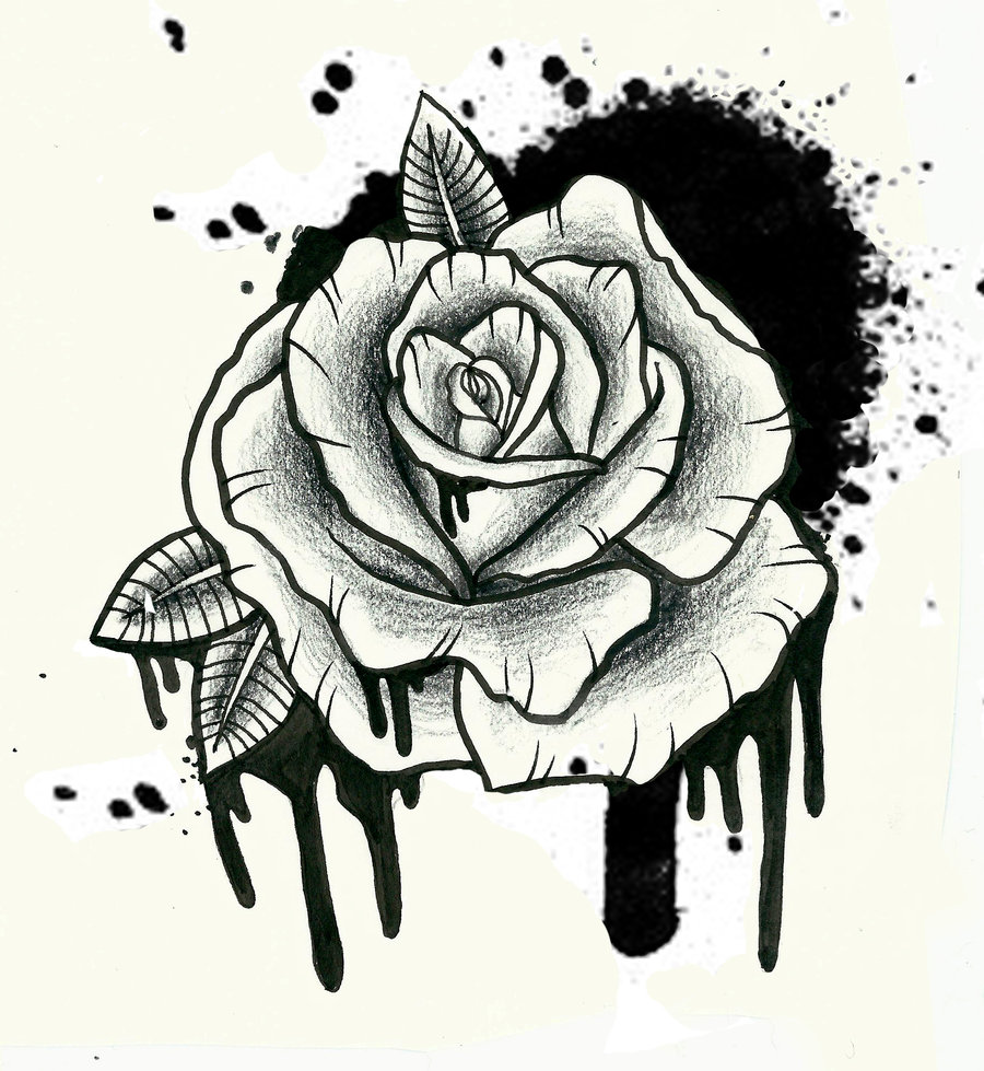 900x979 Roses Tattoo Free Tattoo Pictures - Rose Tattoo Drawing Designs