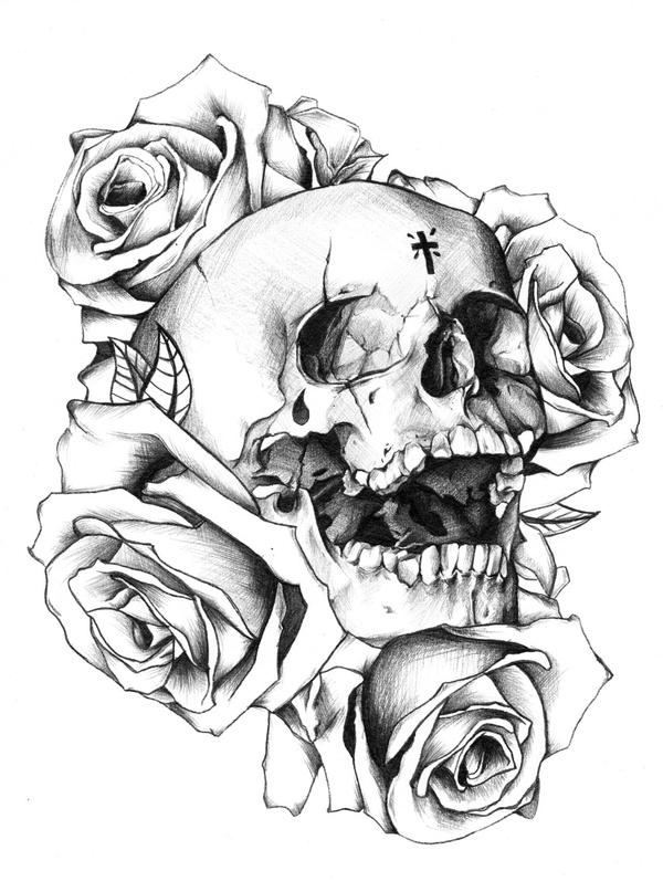 600x807 Rose Tattoo Drawing Tumblr - Rose Tattoo Drawing Tumblr