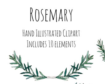 340x270 rosemary wreath etsy - Rosemary Drawing