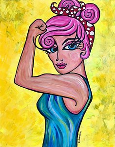 236x300 Rosie The Riveter Art Fine Art America - Rosie The Riveter Drawing