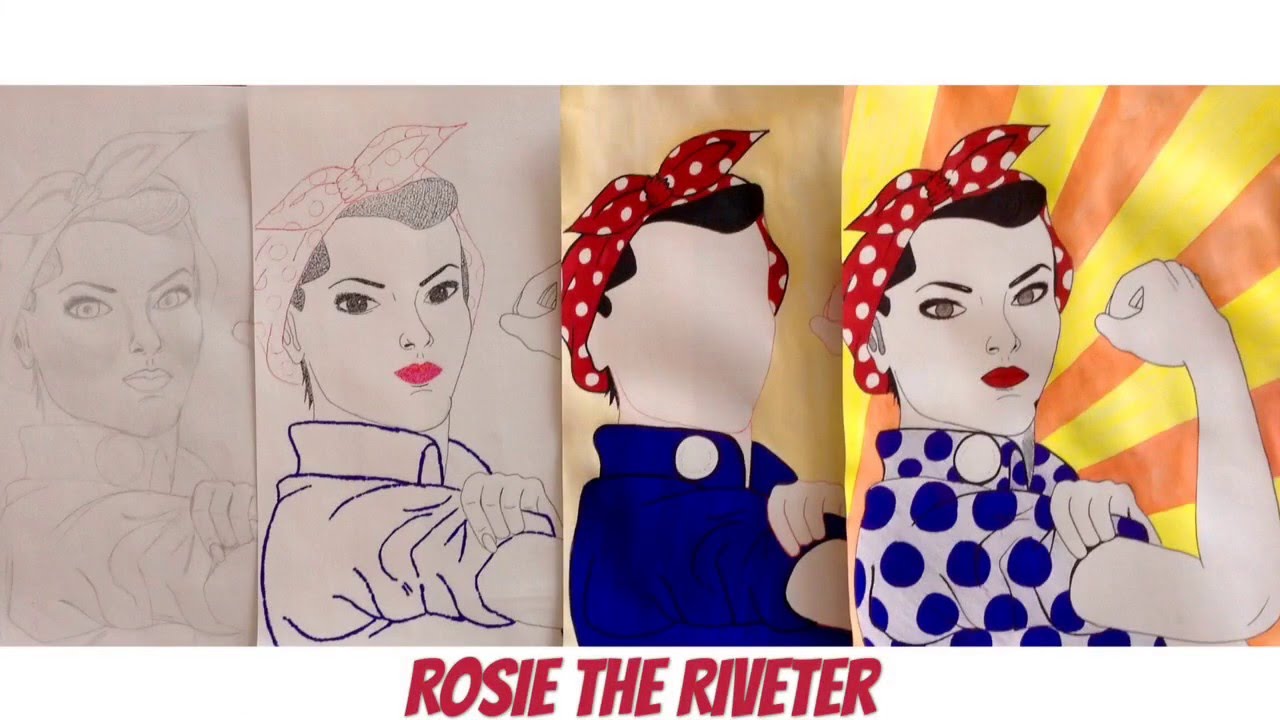 1280x720 Rosie The Riveter - Rosie The Riveter Drawing