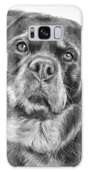 309x600 rottweiler drawing titled mama galaxy case for sale - Rottweiler Drawing