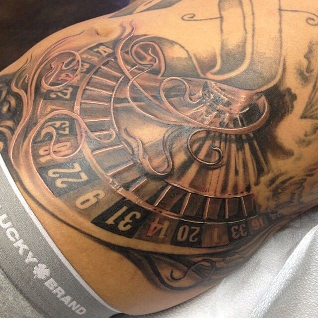640x640 Roulette Tattoo Designs - Roulette Wheel Drawing