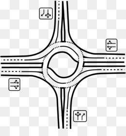 260x280 roundabout png - Roundabout Drawing