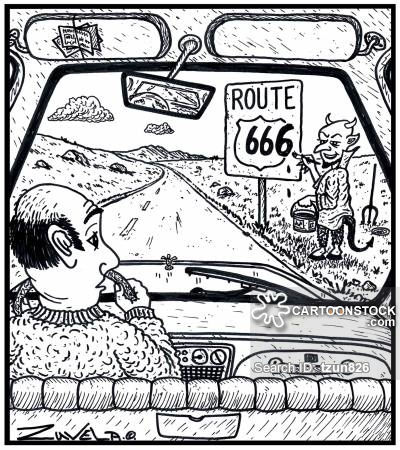 400x450 route cartoons and comics - Route 66 Drawing