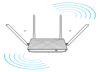 423x306 reviewing asus rt - Router Drawing