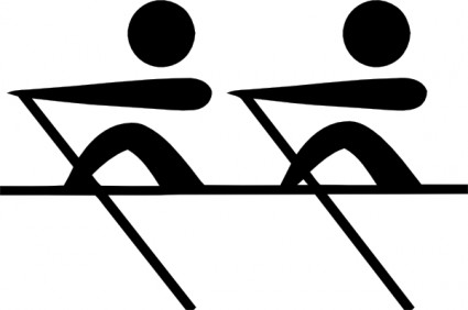 425x282 rowing clipart - Rowing Drawing