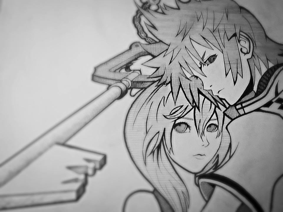 960x720 Roxas X Namine - Roxas Drawing