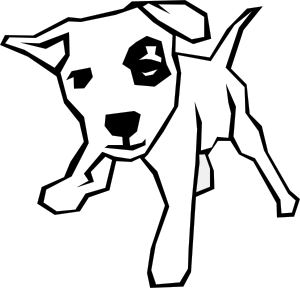 300x288 Dog Simple Drawing Clip Art - Royalty Free Drawings