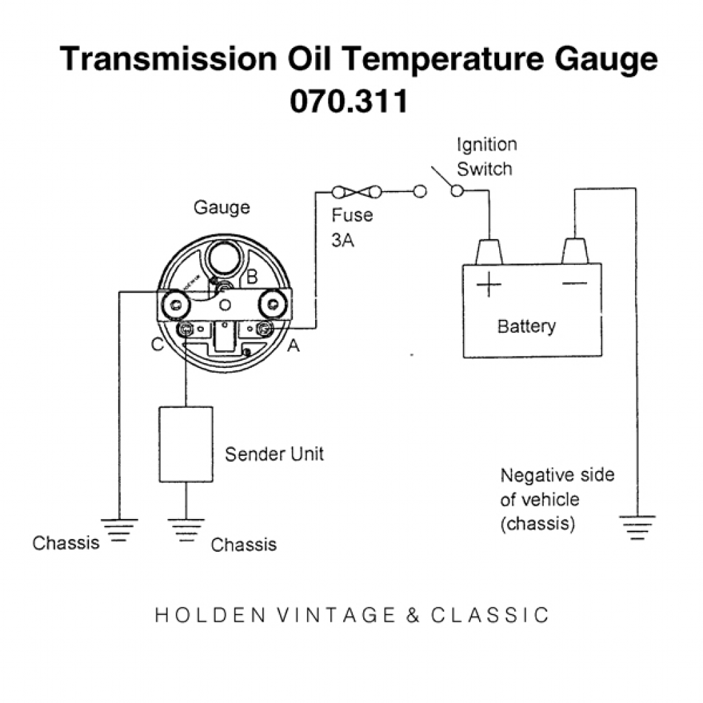 Electric Oil Pressure Gauge Wiring Diagram