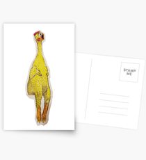 210x230 rubber chicken drawing postcards redbubble - Rubber Chicken Drawing