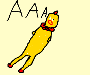 300x250 rubber chicken drawing - Rubber Chicken Drawing