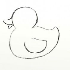 235x234 how to draw a rubber duck crafts duck drawing, drawings, duck - Rubber Drawing