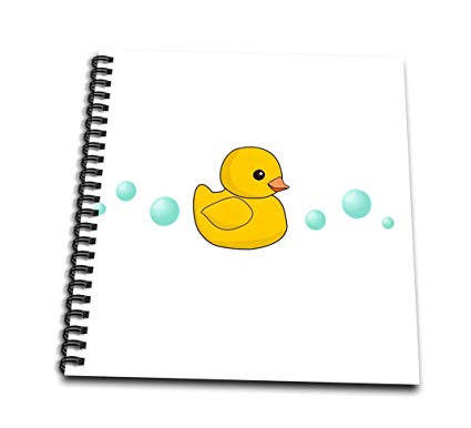 425x386 cute yellow rubber cartoon with soap bubbles - Rubber Duck Drawing