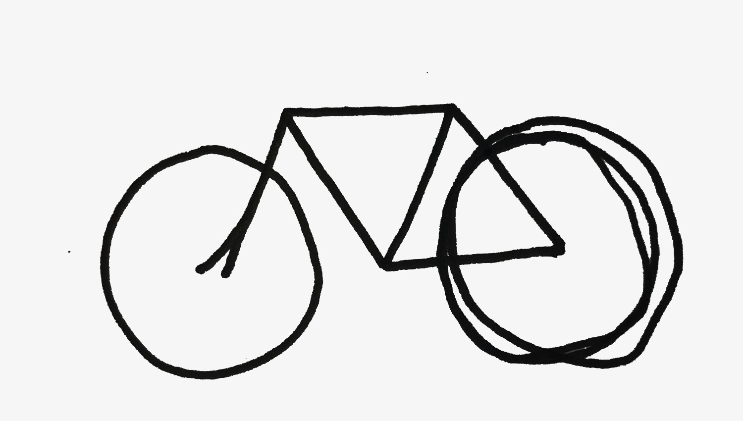1500x850 how to draw a bicycle chaz hutton medium - Rubbish Drawing